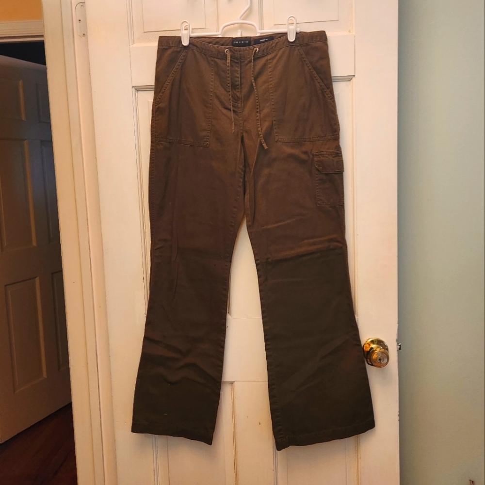 The Limited Cassidy Fit Olive Cargo Pants